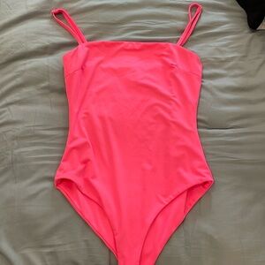 Princess Polly Neon Pink Bodysuit
